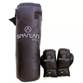 Boxérské vybavení Spartan Boxovací set - pytel 8 kg + rukavice