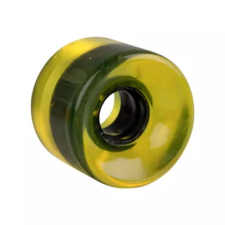 Penny Board Clear Wheel 60*45mm - White - Yellow