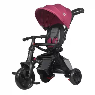 Three-Wheel Stroller w/ Tow Bar Coccolle Alegra - Magenta - Magenta