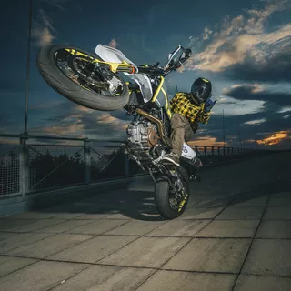 Koszula motocyklowa W-TEC Terchis - Pomarańczowy