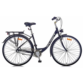 Trekingový bicykel Galaxy Juliet 28" - model 2014 - biela - čierna