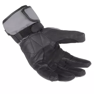 Winter Leather/Textile Moto Gloves W-TEC NF-4004