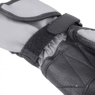 Winter Leder/Textil Motorradhandschuhe W-TEC NF-4004