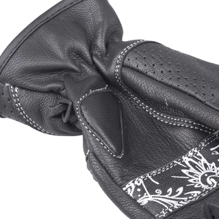 Women’s Leather Moto Gloves W-TEC Polcique - M