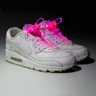 Light Up Shoelaces WORKER Platube 100cm - Pink - Pink
