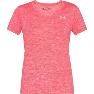 Women’s Under Armour Tech SSV Twist - Watermelon/Metallic Silver