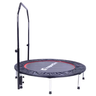 Jumping Fitness Trampoline with Handlebar inSPORTline PROFI 122 cm