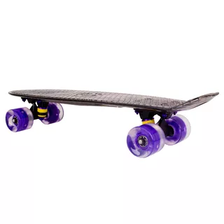 Penny Board WORKER Transpy 200 22” with Light Up Wheels