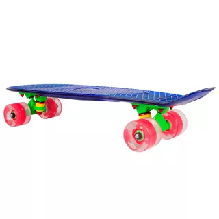 Penny board WORKER Transpy 400 22" se svítícími kolečky