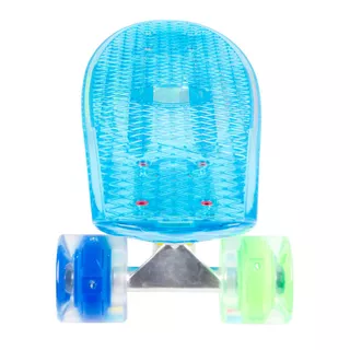 Penny Board WORKER Transpy 500 22” with Light Up Wheels