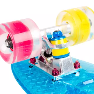 Penny Board WORKER Transpy 500 22” with Light Up Wheels