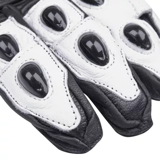 Moto Gloves W-TEC Radoon - Black-White