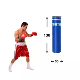 Worek bokserski SportKO Elite MP0 35x130 cm / 30kg - Czarny