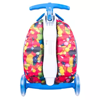 Dětská koloběžka s kufříkem WORKER Lagy - Candy