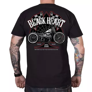 Tričko BLACK HEART Chopper Race