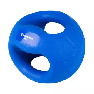 inSPORTline Grab Me 4 kg Medizinball mit Griffen