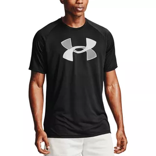 Pánské triko Under Armour Big Logo Tech SS - Black - Black