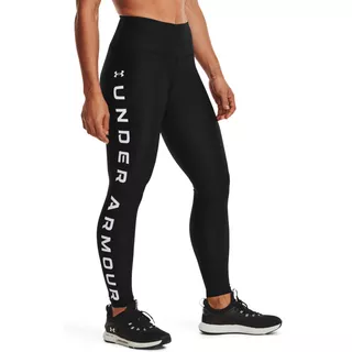 Dámske legíny Under Armour HG Armour Branded Leg NS - black-white