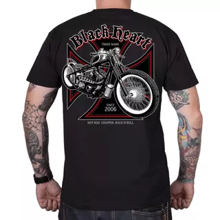 T-Shirt BLACK HEART Grinder - Black