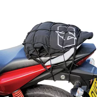 Pružná batožinová sieť pre motocykle Oxford Cargo Net 30x30 cm čierna