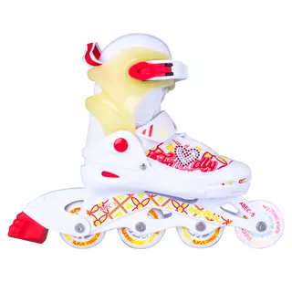 Action Joly Kinder Inline-Skates mit leuchtenden Rollen , verstellbar