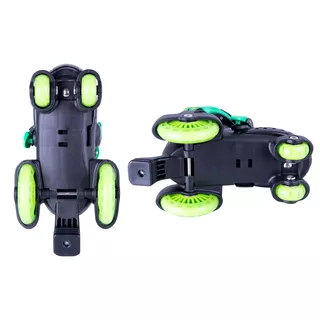 Children’s Roller Skating Set Action Darly Boy - Green-Black