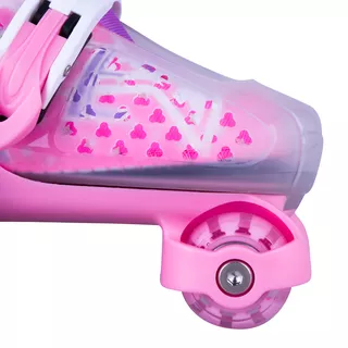 Children’s Roller Skating Set Action Darly Girl - Violet-White