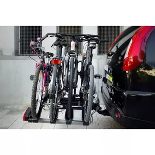 Tow Bar Bike Rack CarFace VISION 4 Black-Red