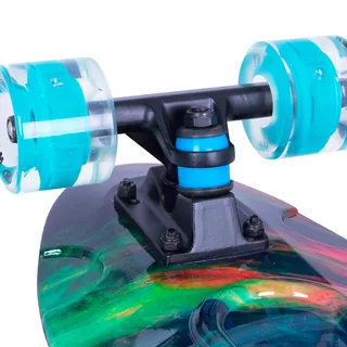 Penny board WORKER Whirley 27" se svítícími kolečky