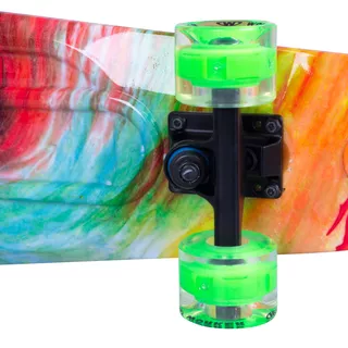 Penny board WORKER Whirley 27" se svítícími kolečky