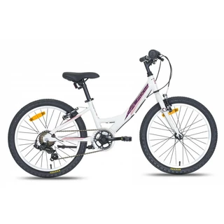 Galaxy Kometa 20" Kinderbike für Mädchen - Modell 2017 - weiß - weiß