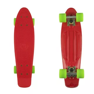 Penny board Fish Classic 22" - 2.jakost - Red-Red-Transparent Green