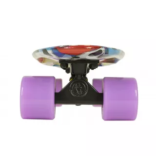 Penny Board ArtFish Face 22" - Silver-Violet