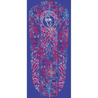 Penny Board Sticker Fish Classic 22” - Flowers - Galaxy