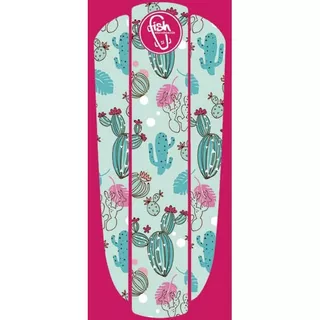 Penny Board Sticker Fish Classic 22” - Yellow Skull - Cactus