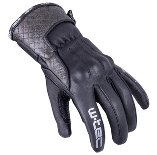 Women's Moto Gloves W-TEC Chermna GID-16028 - Black - Black