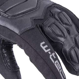 Męskie rękawice motocyklowe W-TEC Djarin GID-16026 - Czarny
