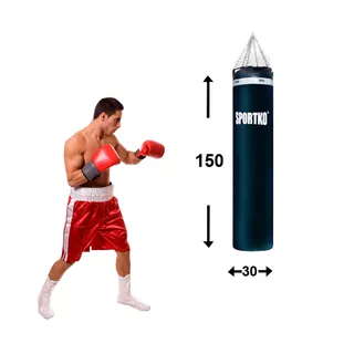 Punching Bag SportKO MP04 30x150cm - Black