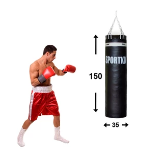 Boxovacie vrece SportKO MP05 35x150cm / 65kg - modrá