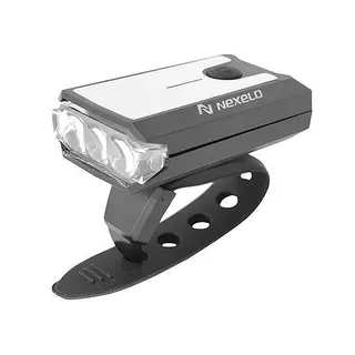 Predné svetlo na bicykel Nexelo 3LED USB