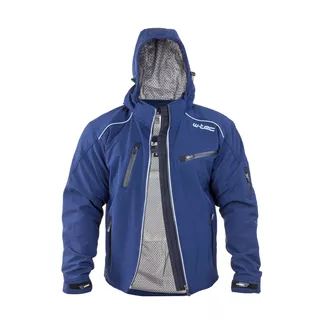 Men's Softshell Moto Jacket W-TEC Tomwald NF-2700 - Blue