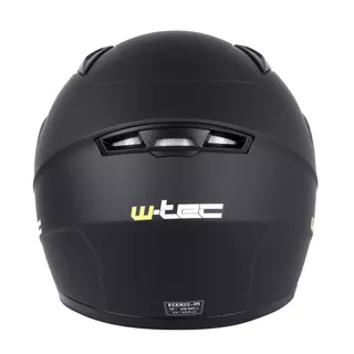 Детска мото каска W-TEC FS-815 - матирано черно