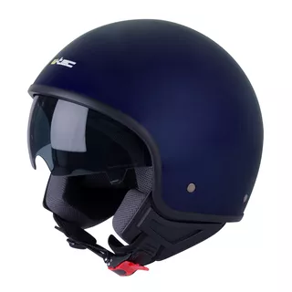 Kask motocyklowy otwarty na skuter chopper W-TEC FS-710 - Ciemnoniebieski