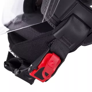 Otvorená prilba W-TEC FS-715B Union Black - 2.akosť