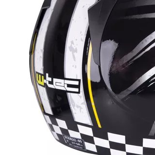 Otvorená prilba W-TEC FS-715B Union Black - 2.akosť