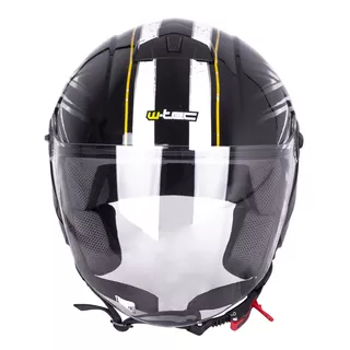 Otvorená prilba W-TEC FS-715B Union Black - 2.akosť