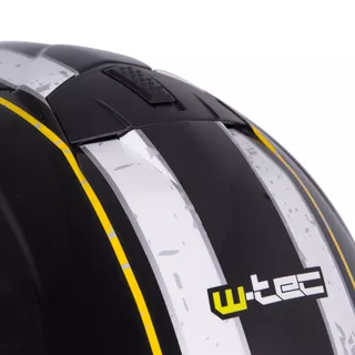 Otvorená prilba W-TEC FS-715B Union Black - 2.akosť