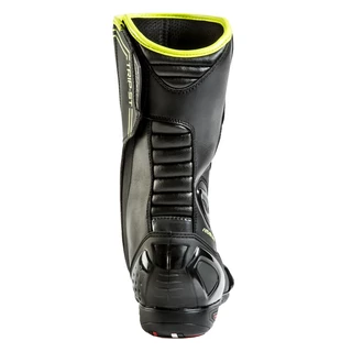 Motorcycle Boots Rebelhorn Trip ST CE - Black-Fluo Yellow