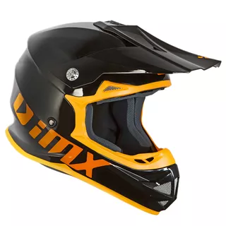 Motocross bukósisak iMX FMX-01 - Play Black/Orange