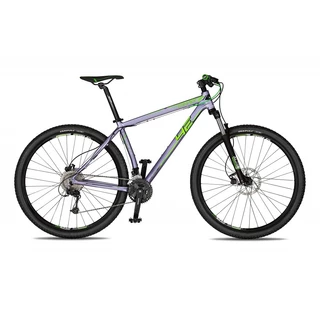 Horský bicykel 4EVER Convex 29'' - model 2018 - strieborno-zelená - strieborno-zelená